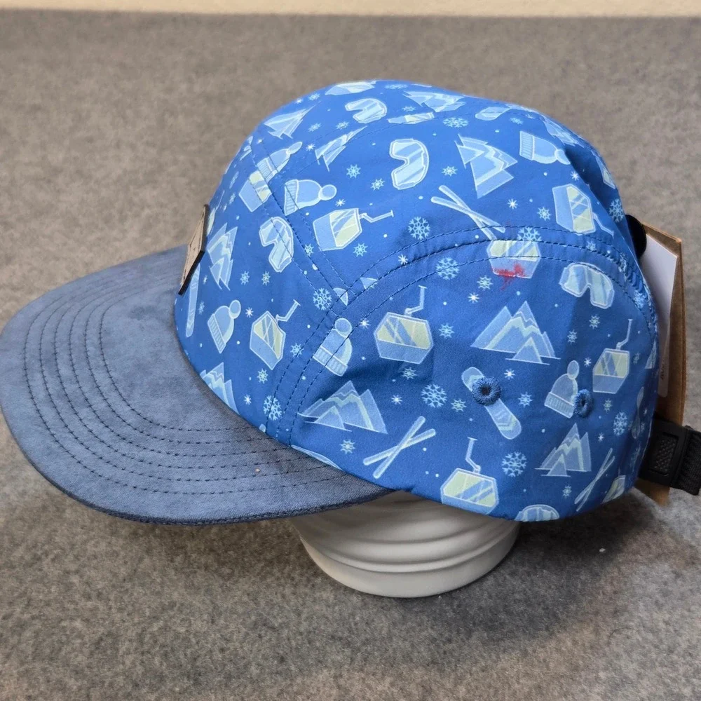 Jack and Sage Aspen Snowmass Lil' Prince of Apres Youth 5-Panel Camper Hat Blue